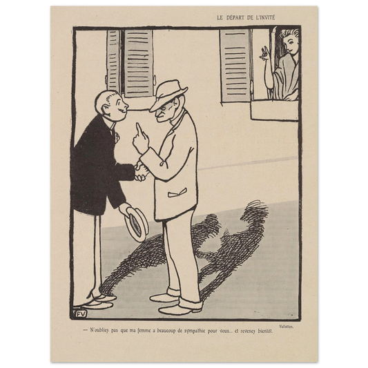 22 août 1903 Art Print | Felix Vallotton-Quipham Collections