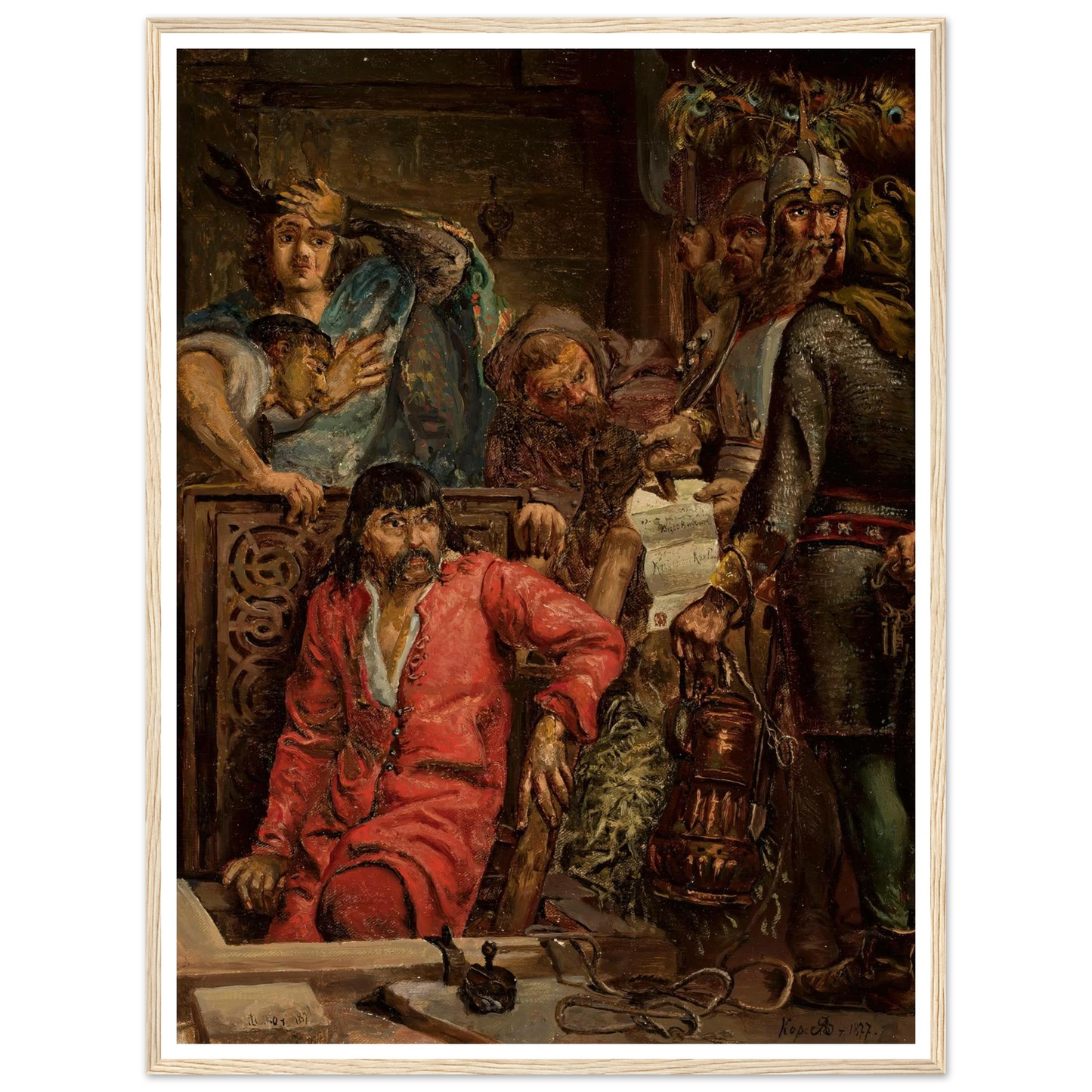 Maćko Borkowic (1877) Art Print | Jan Matejko-Quipham Collections