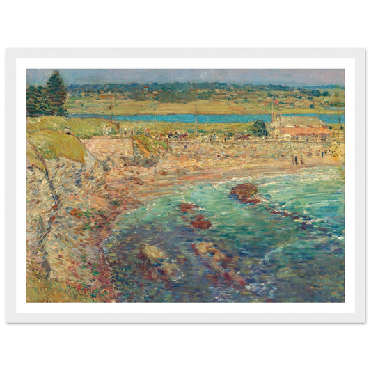 Bailey’s Beach, Newport, R.I. (1901) Art Print | Childe Hassam-Quipham Collections