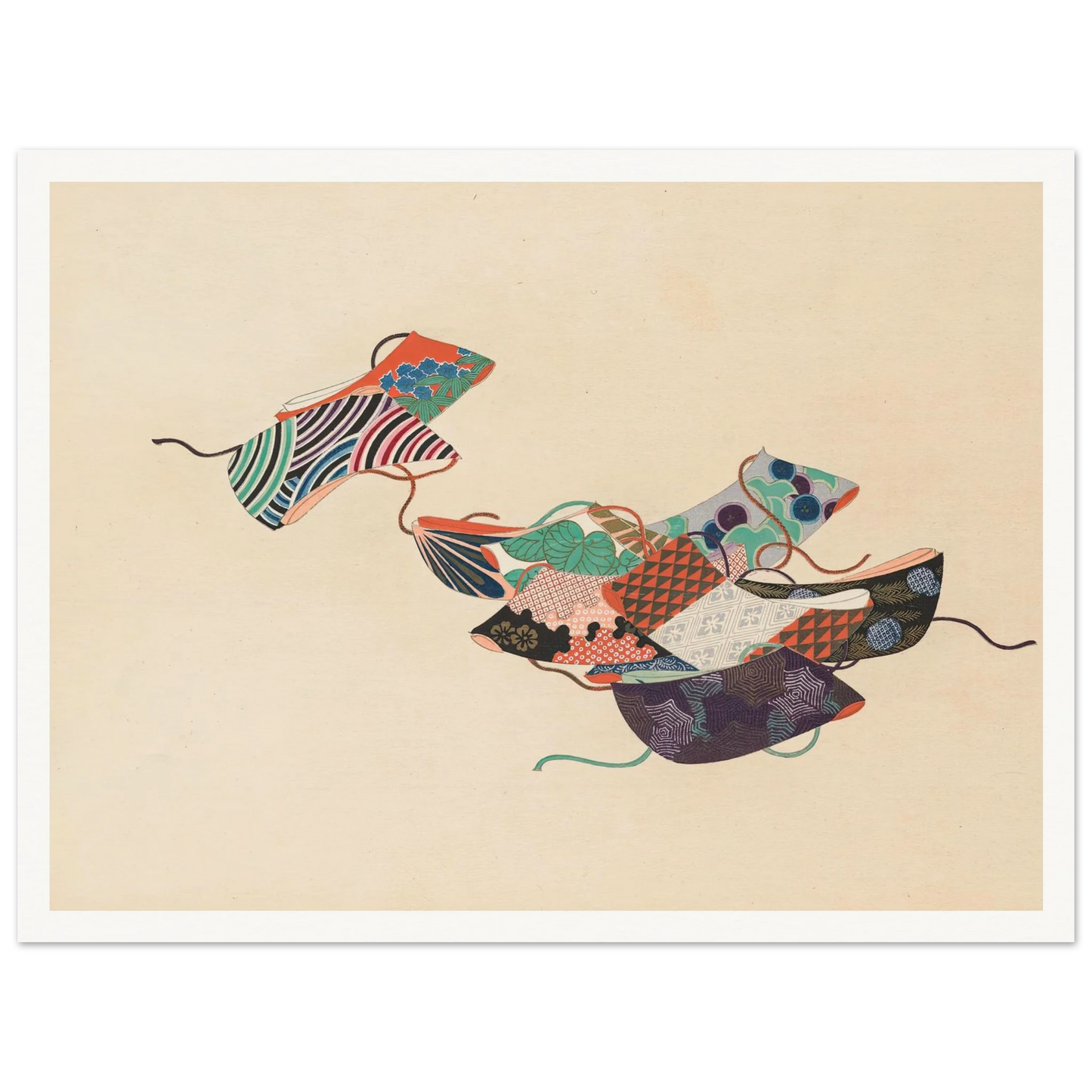 A Thousand Grasses Pl.08 (1900) Art Print | Kamisaka Sekka-Quipham Collections