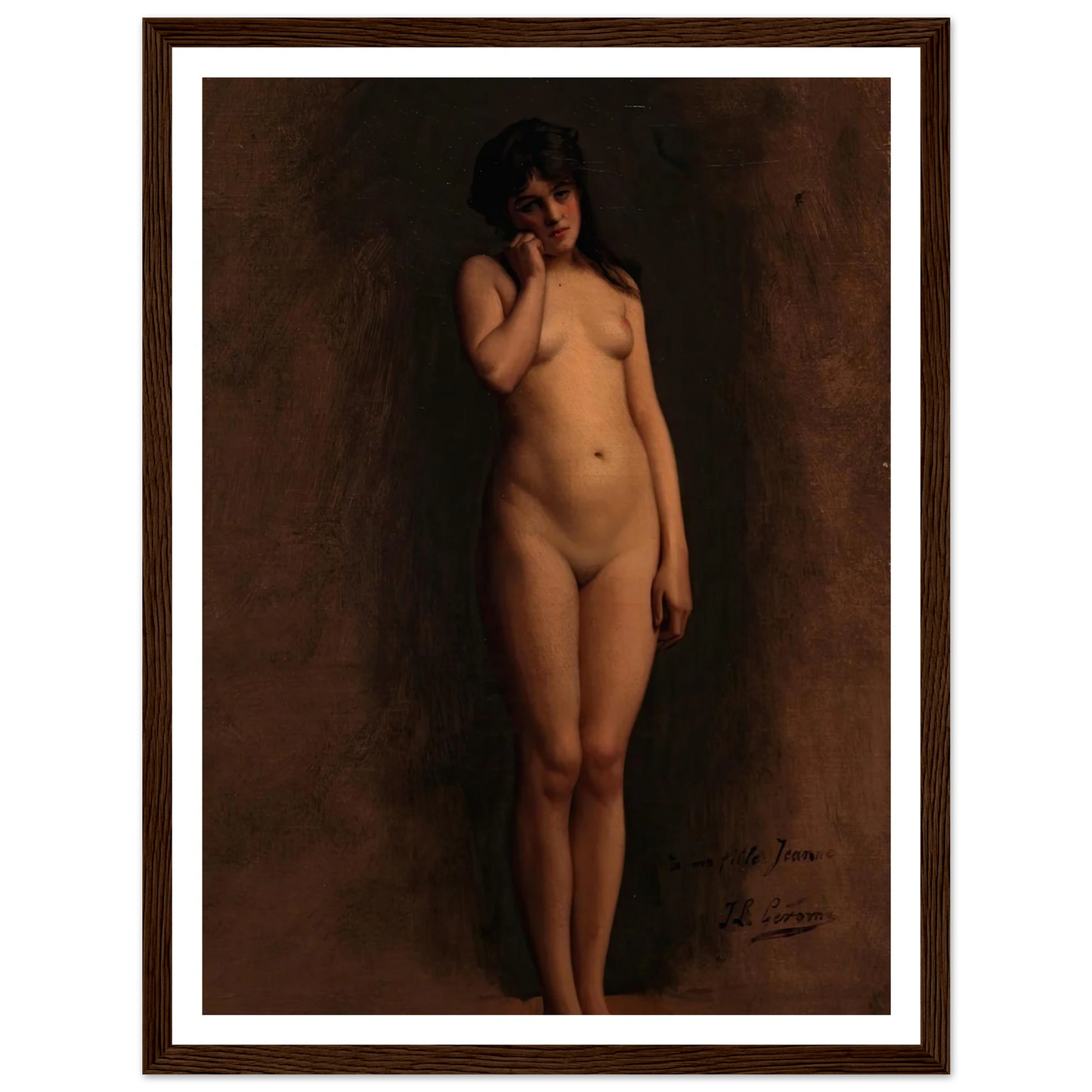 Study for Slave Market in Ancient Rome (1886) Art Print | Jean Leon Gerome-Quipham Collections