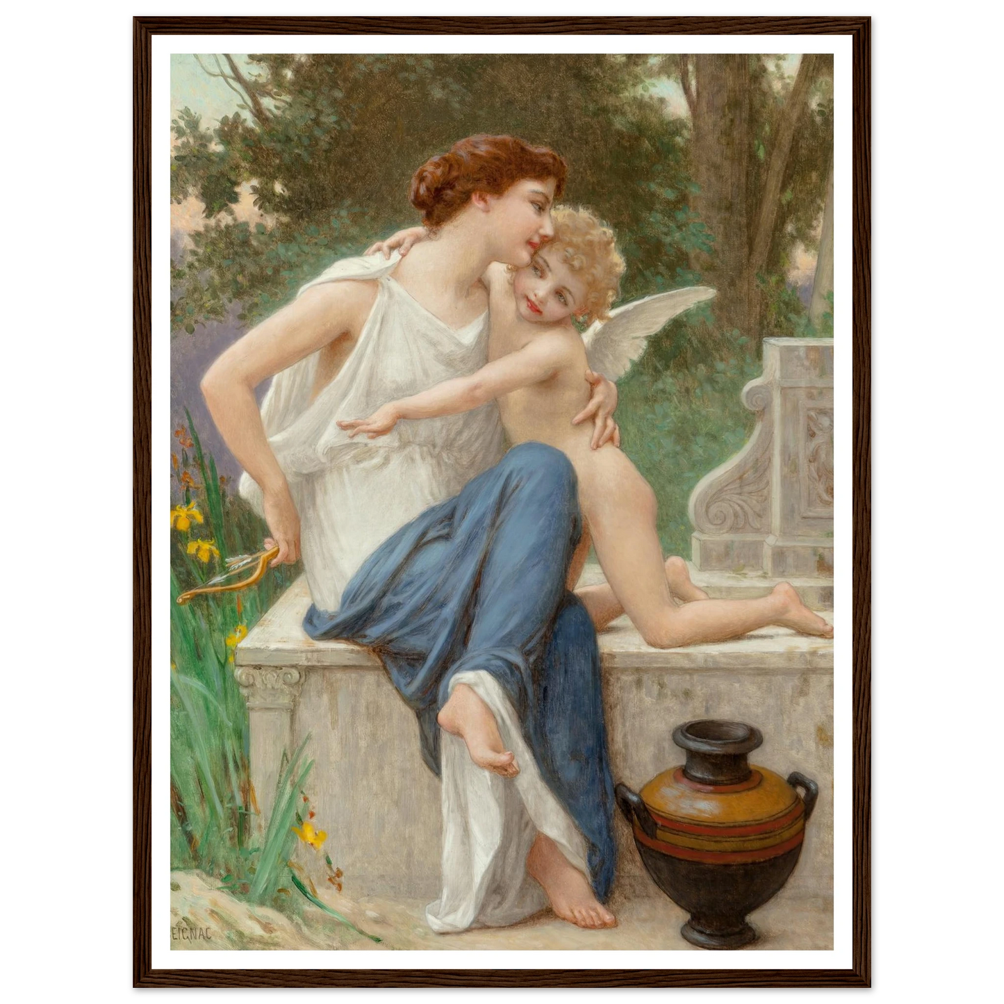 Disarming Cupid Art Print | Guillaume Seignac-Quipham Collections