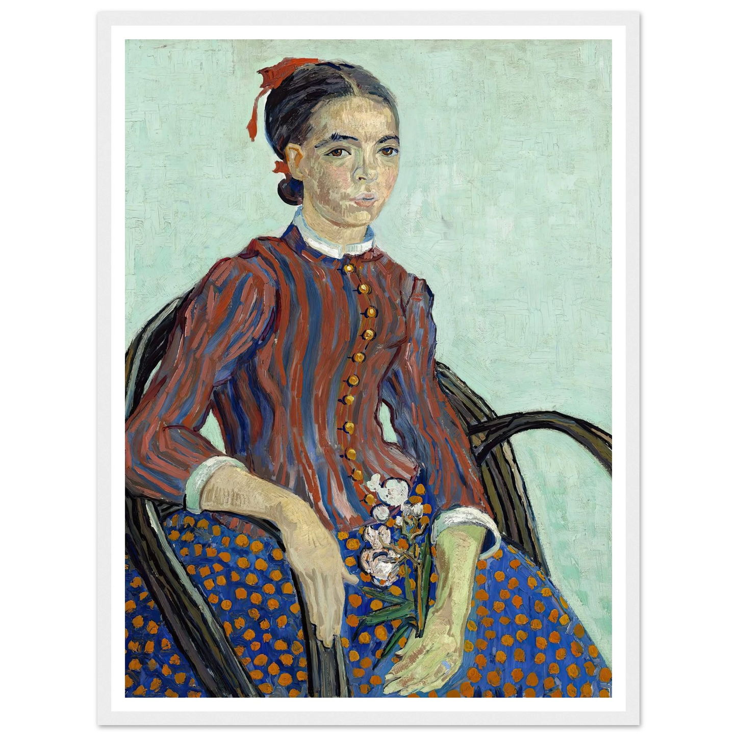 La Mousmé (1888) Art Print | Vincent van Gogh-Quipham Collections