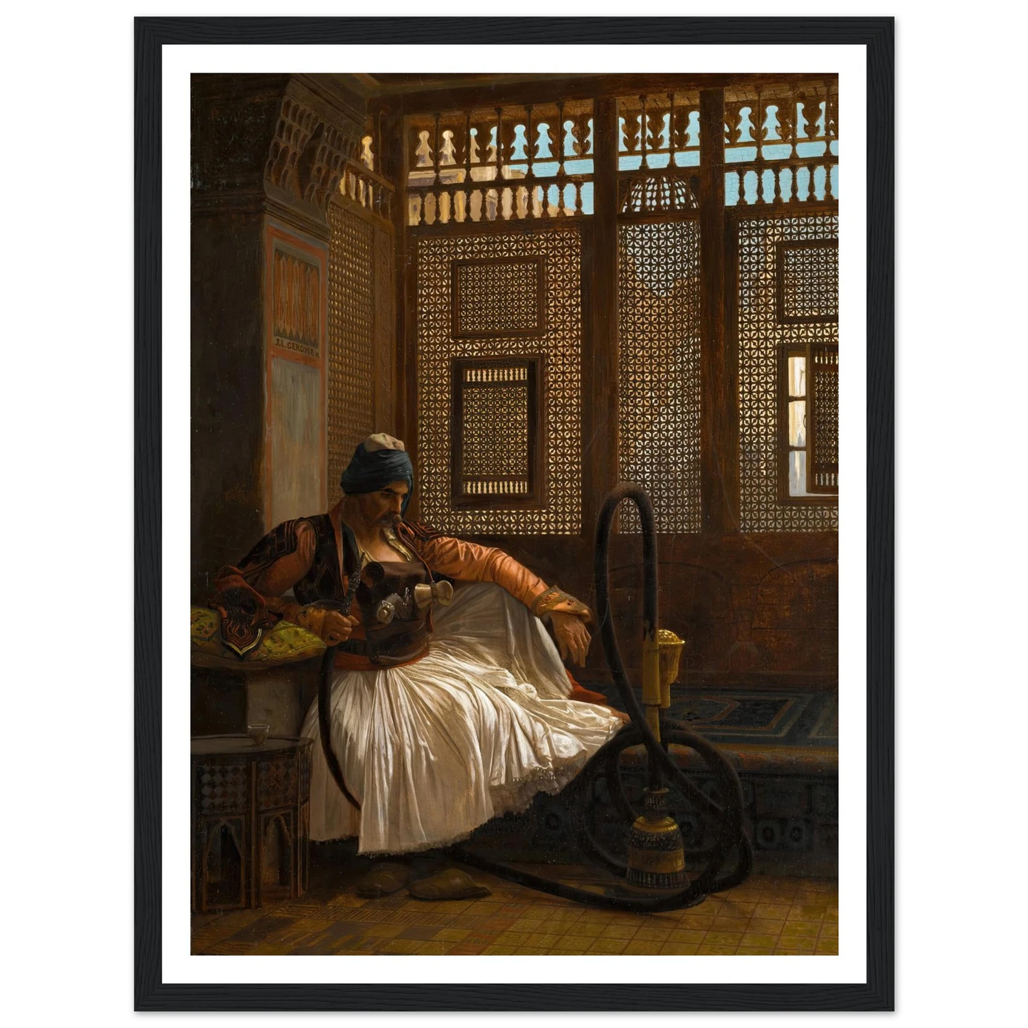 Arnaut at Rest Art Print | Jean Leon Gerome-Quipham Collections