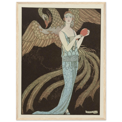 Sortilèges ; Robe du soir, de Beer (1922) Art Print | George Barbier-Quipham Collections