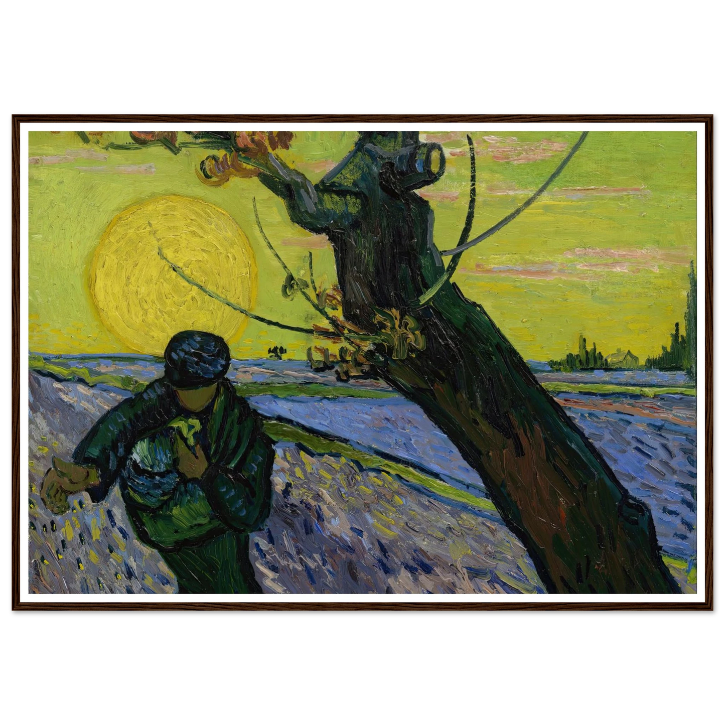 The Sower (1888) Art Print | Vincent van Gogh-Quipham Collections