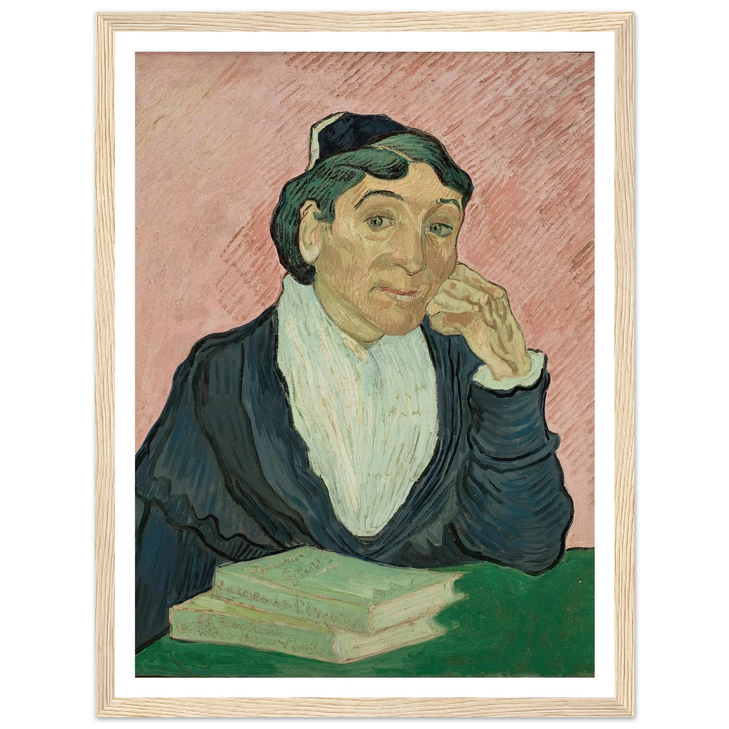 The Woman from Arles (1890) Art Print | Vincent van Gogh-Quipham Collections