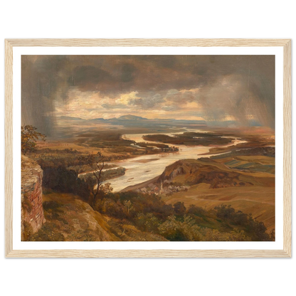 Die Donauauen bei Wien (ca. 1870) Art Print | Josef Hoffmann-Quipham Collections
