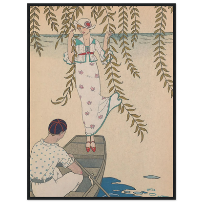 Midi Sur L’eau (1914) Art Print | George Barbier-Quipham Collections
