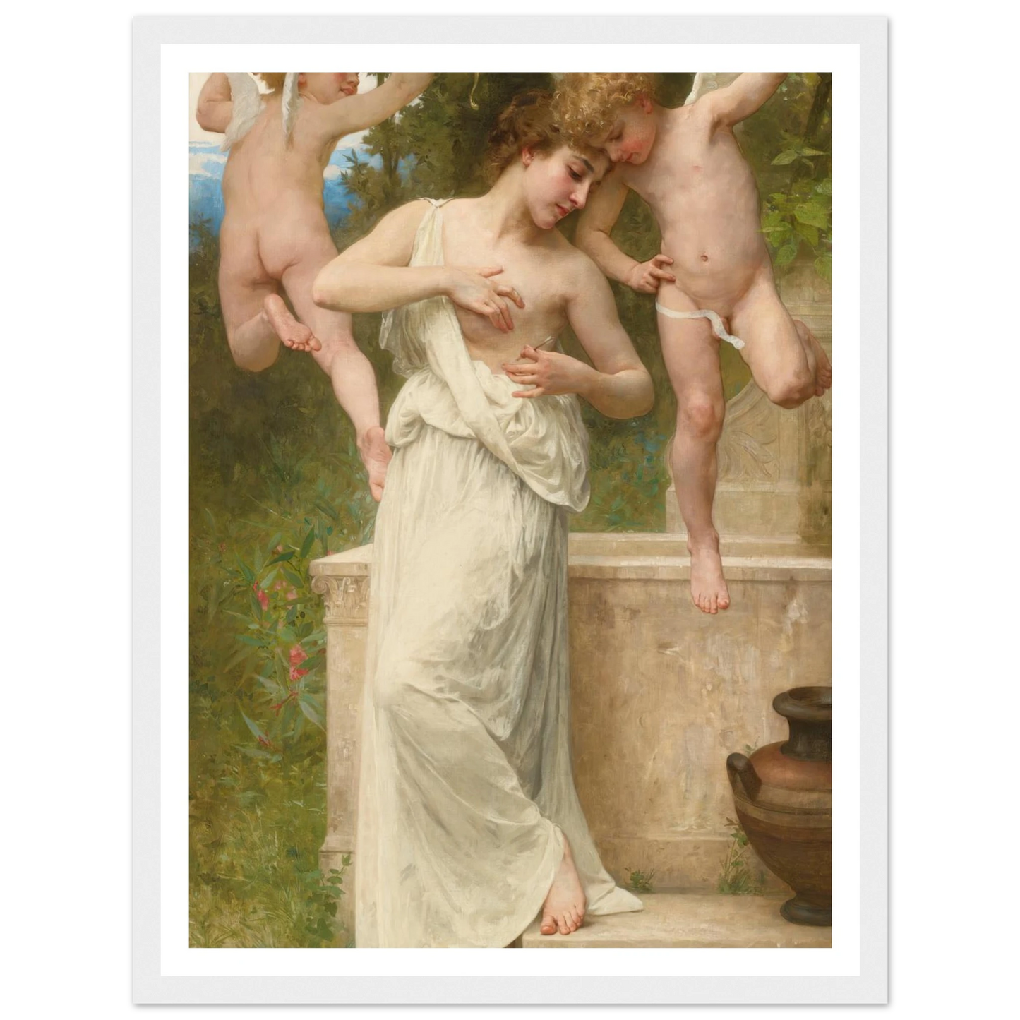 Blessures D’amour (1897) Art Print | William Bouguereau-Quipham Collections