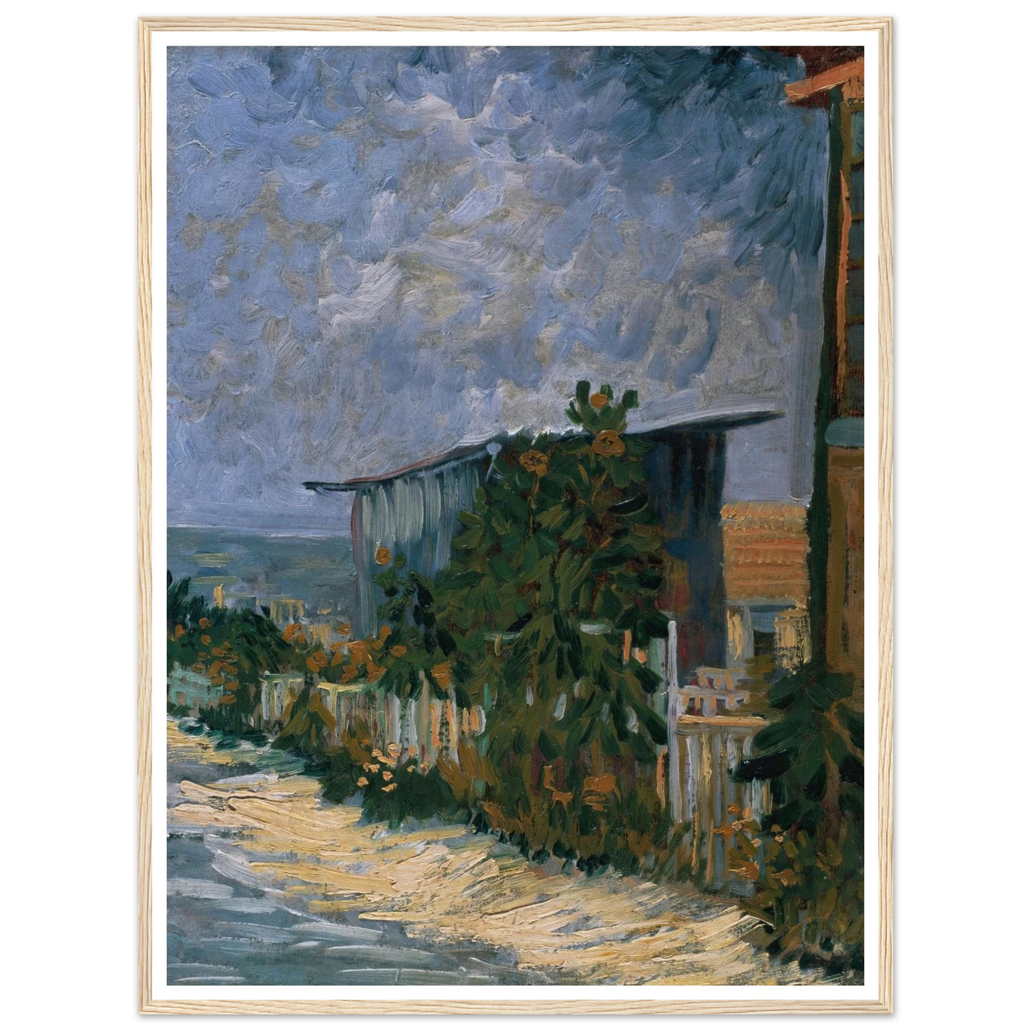 Shelter on Montmartre (1887) Art Print | Vincent van Gogh-Quipham Collections
