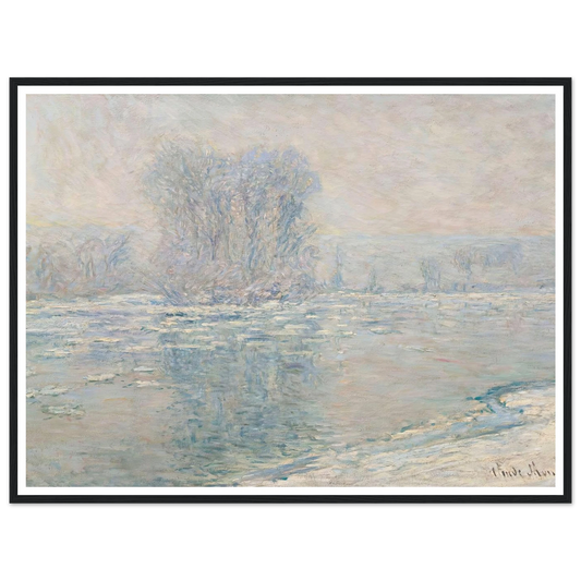 Glaçons, Effet Blanc (1893) Art Print | Claude Monet-Quipham Collections