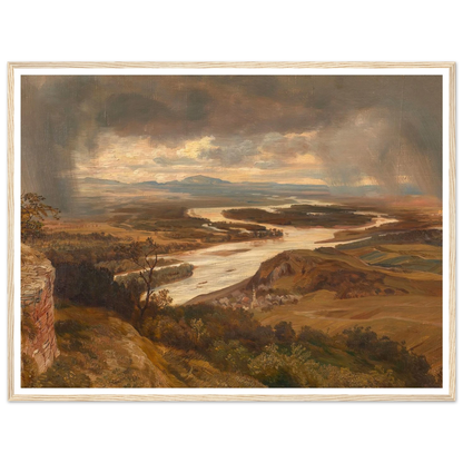 Die Donauauen bei Wien (ca. 1870) Art Print | Josef Hoffmann-Quipham Collections