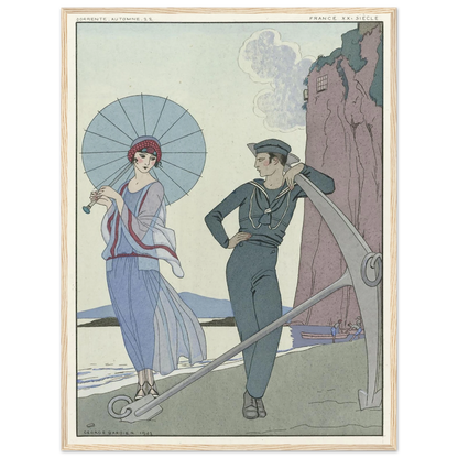 Joie de vivre; Falbalas et Fanfreluches (1923) Art Print | George Barbier-Quipham Collections
