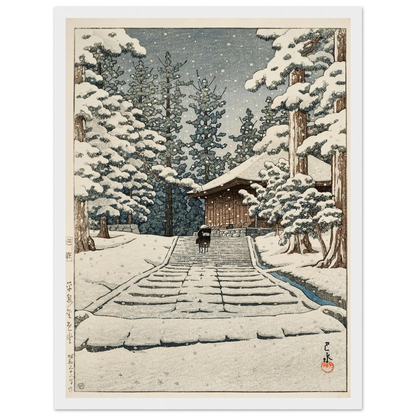 Hiraizumi Konjikido (Konjiki Hall at Hiraizumi) (1957) Art Print | Kawase Hasui-Quipham Collections