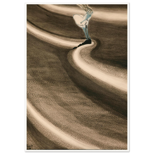 Fillettes devant la vague (1908) Art Print | Leon Spilliaert-Quipham Collections