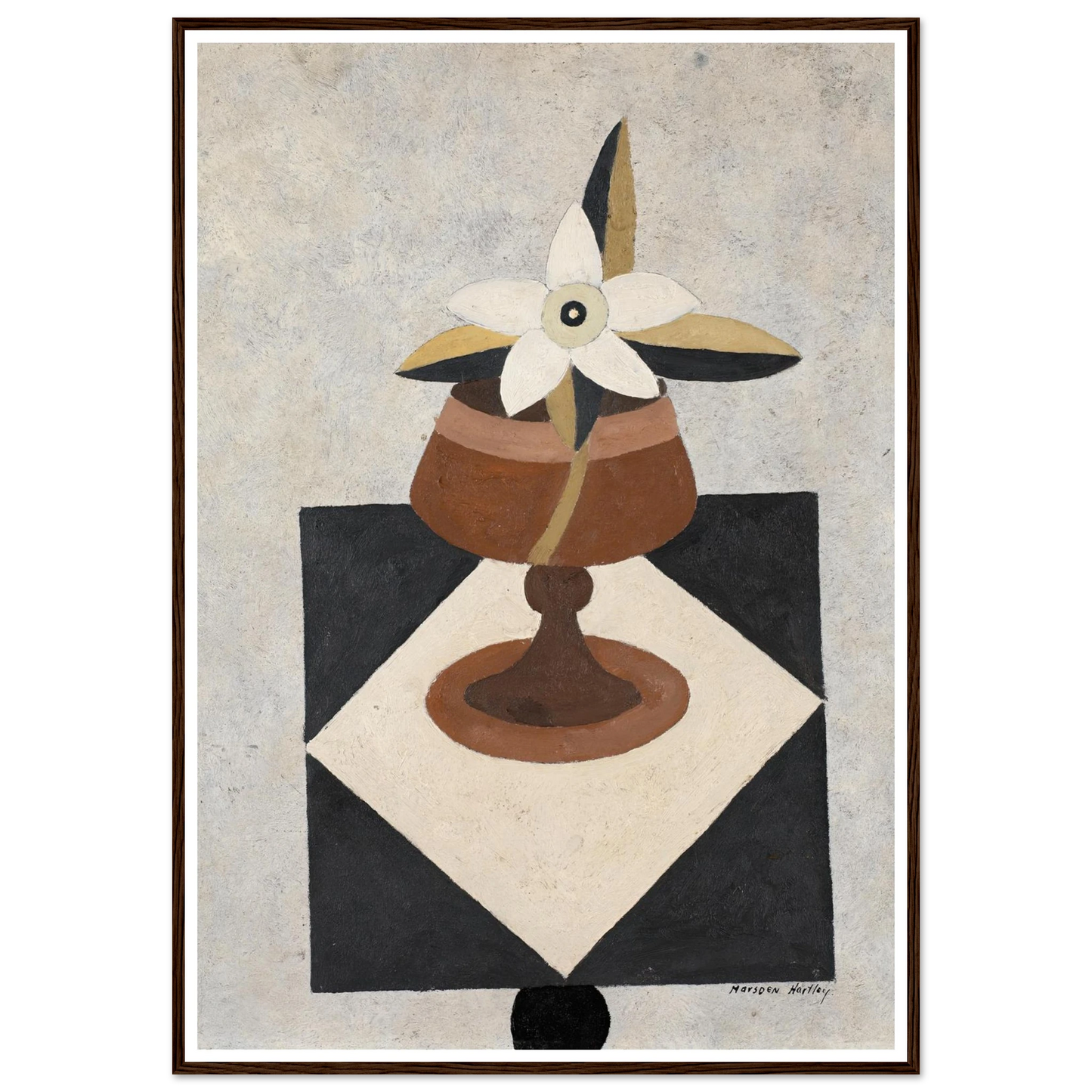 Flowerpiece (1916) Art Print | Marsden Hartley-Quipham Collections