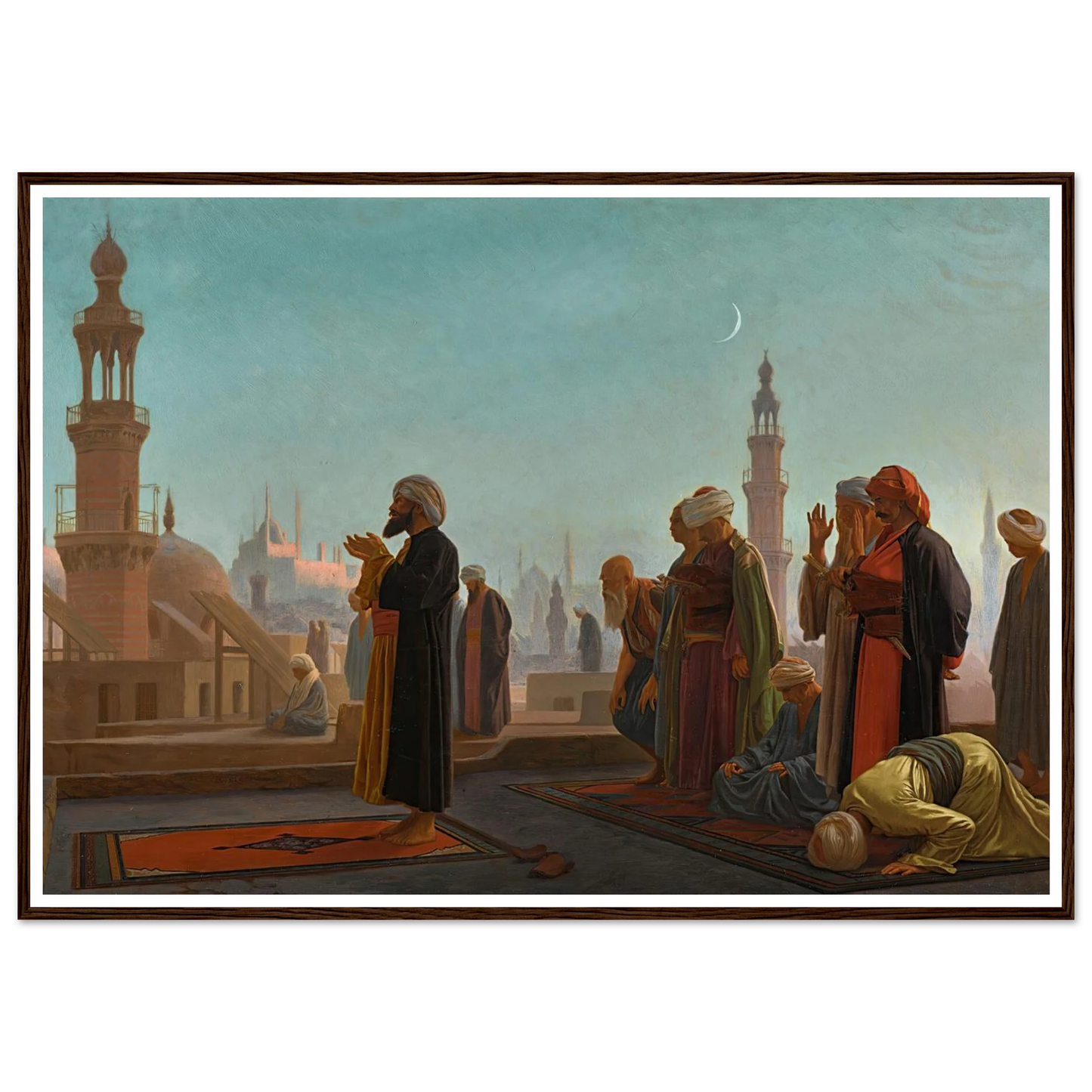 Evening Prayer, Cairo Art Print | Jean Leon Gerome-Quipham Collections
