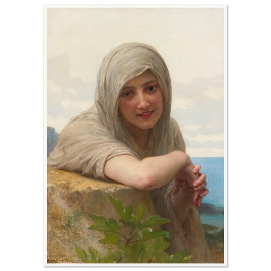 Souvenir (1894) Art Print | William Bouguereau-Quipham Collections