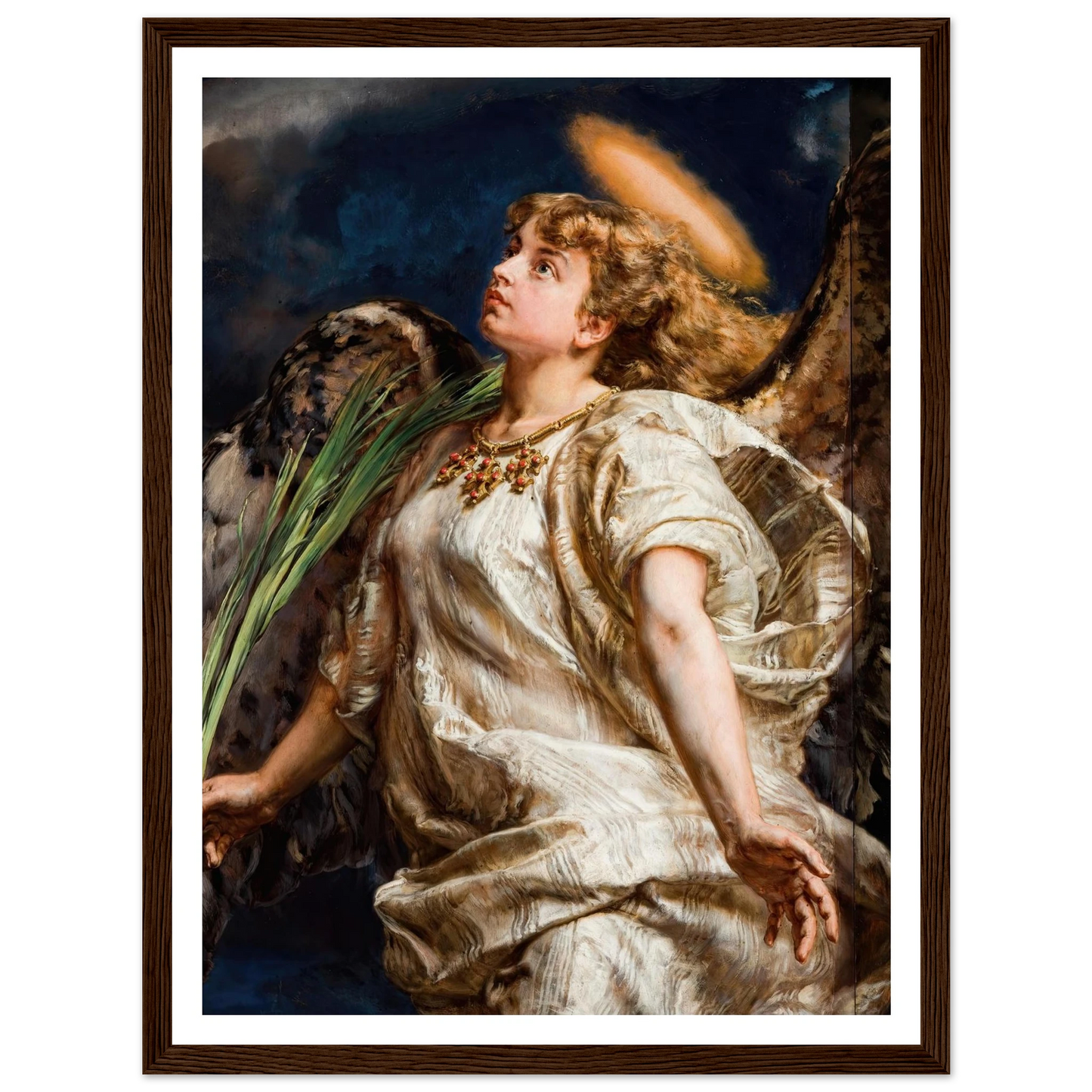 Song – study for the painting of Joan of Arc (1886) Art Print | Jan Matejko-Quipham Collections