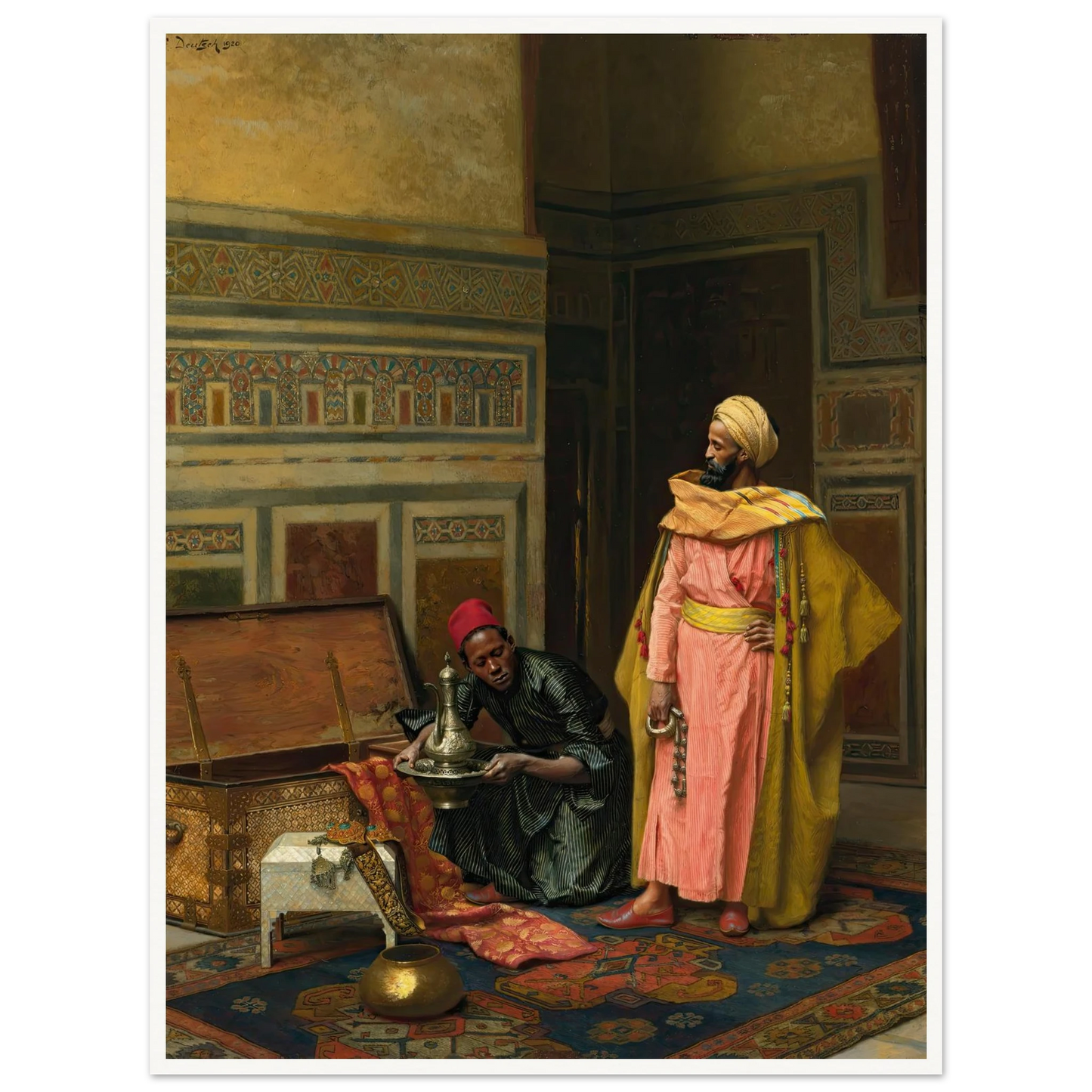 The Treasure Chest (1920) Art Print | Ludwig Deutsch-Quipham Collections
