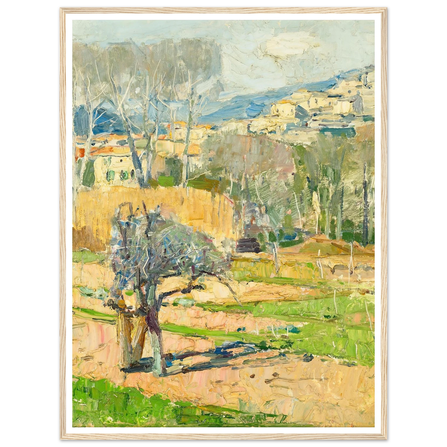 Cagnes (1934) Art Print | Carl Moll-Quipham Collections