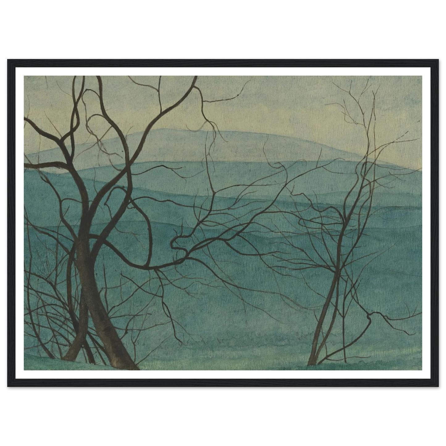 Boomtakken (1940) Art Print | Leon Spilliaert-Quipham Collections