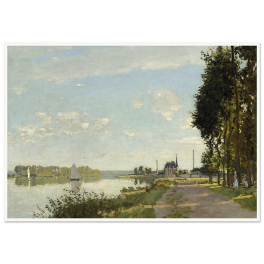 Argenteuil (c. 1872) Art Print | Claude Monet-Quipham Collections
