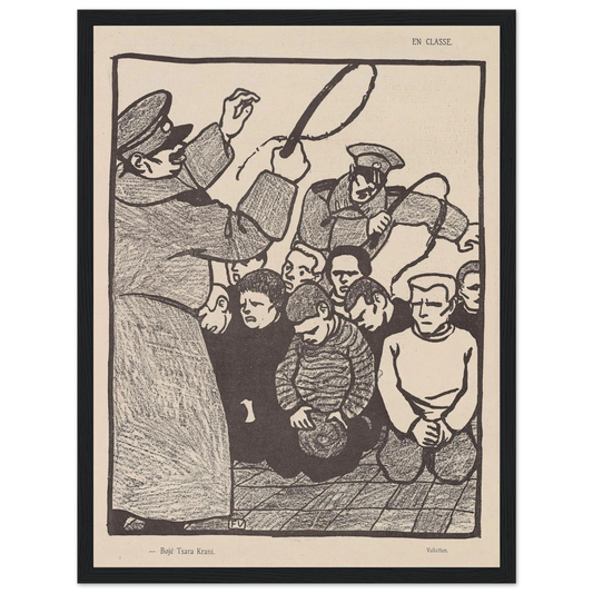 6 juin 1903. Art Print | Felix Vallotton - Framed Poster - 30x40 cm / 12x16″ - Black frame
