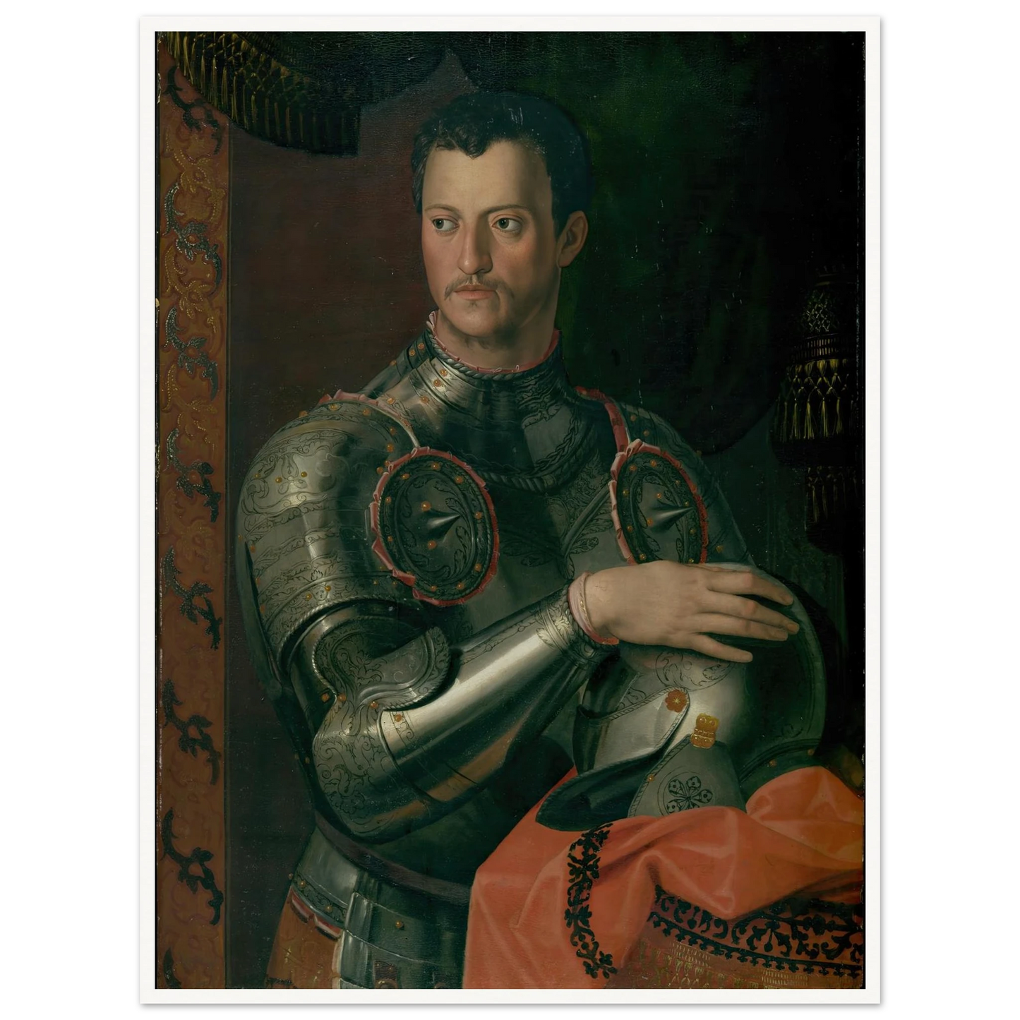 Cosimo I De’ Medici (1519–1574) Art Print | Agnolo Bronzino-Quipham Collections