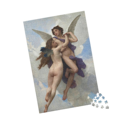 Cupid and Psyche as Children Puzzle | William-Adolphe Bouguereau-Quipham Collections
