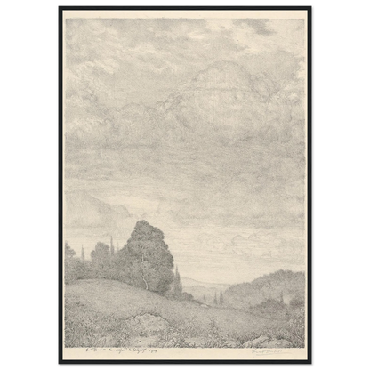 Landscape (1909) Art Print | Ernest Haskell-Quipham Collections