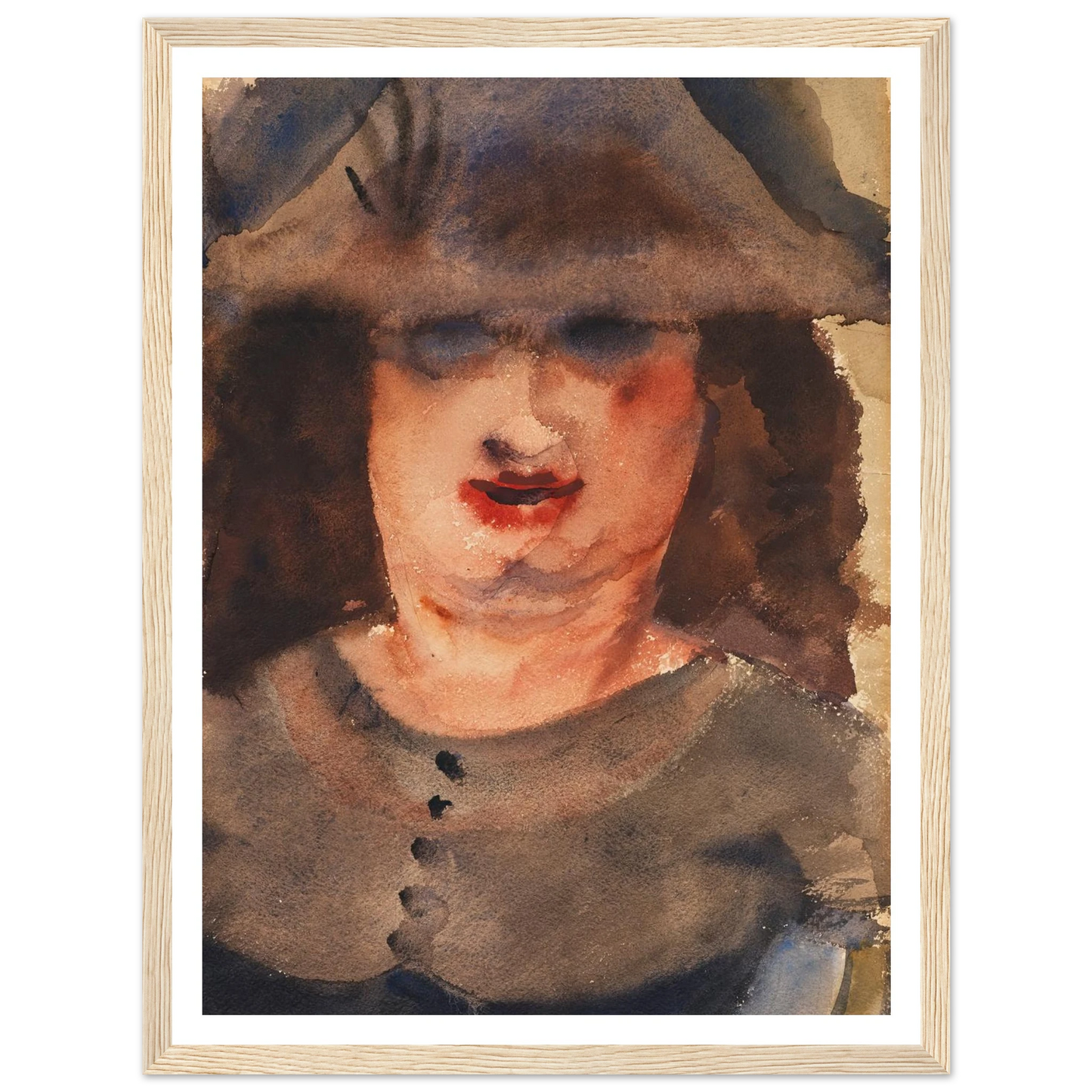 Frau (1925) Art Print | Paul Kleinschmidt-Quipham Collections