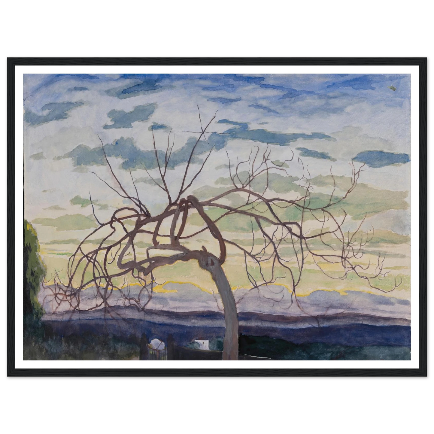 Vijgenboom in de winter, Grasse (1922) Art Print | Leon Spilliaert-Quipham Collections