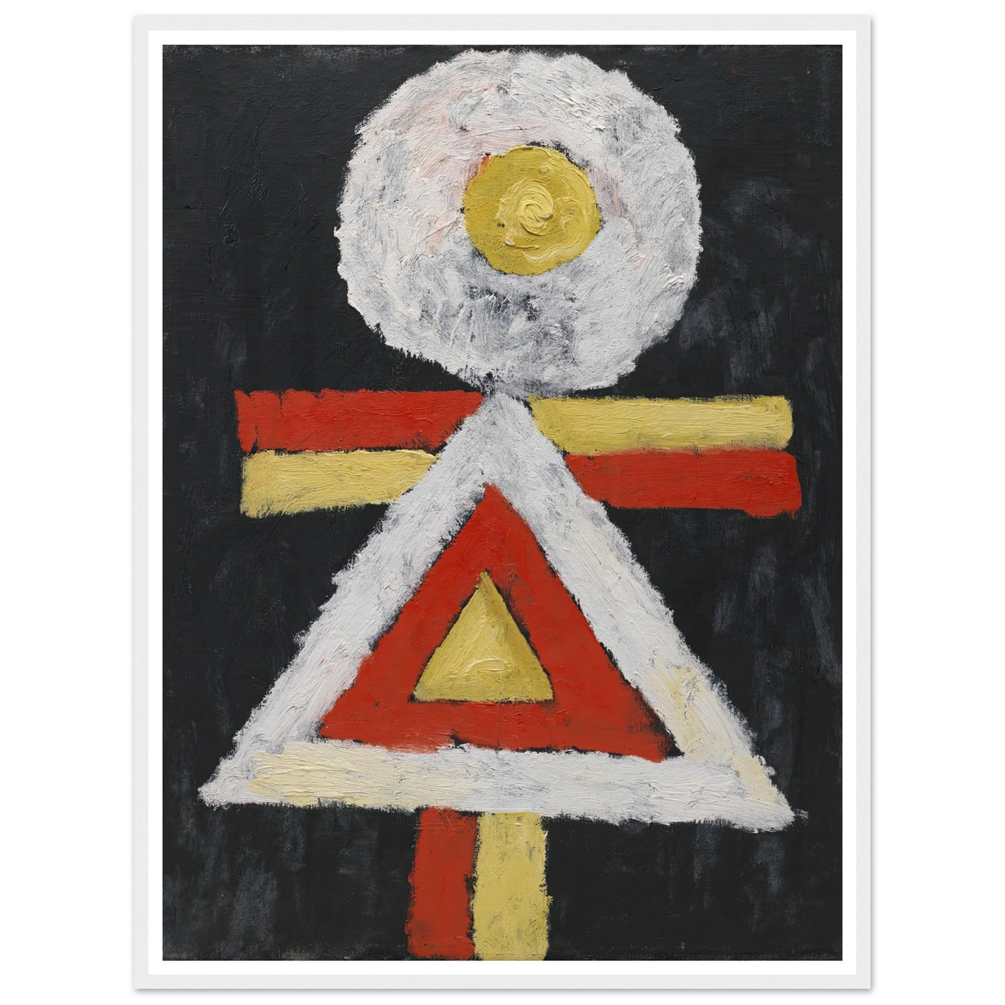 Geometric Figure (1889 – 1943) Art Print | Marsden Hartley-Quipham Collections