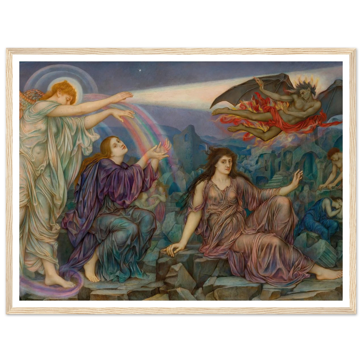 The Search-Light Art Print | Evelyn de Morgan-Quipham Collections