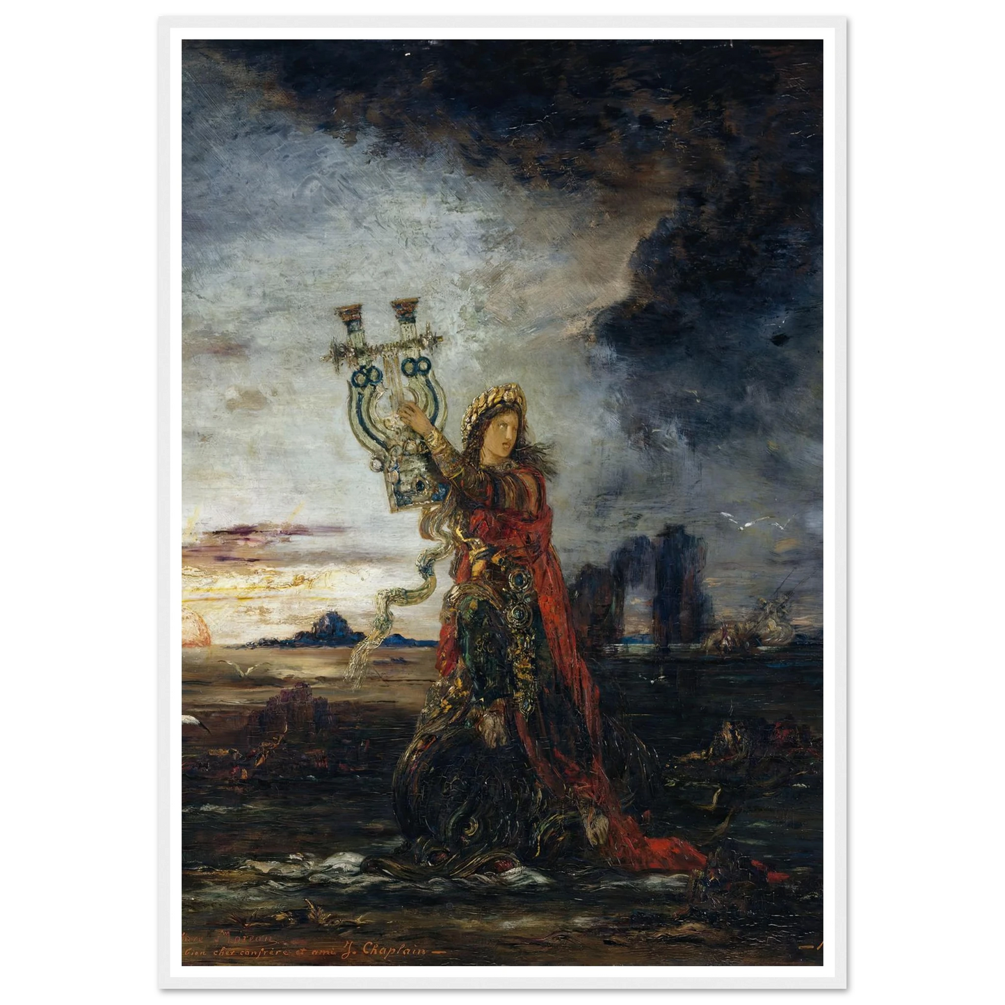 Arion (1891) Art Print | Gustave Moreau-Quipham Collections