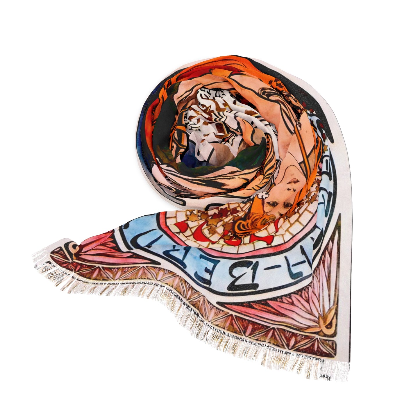 La Samaritaine | Alphonse Mucha Scarf – Art Nouveau Scarf-Quipham Collections
