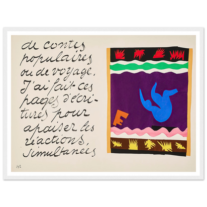 The toboggan (1947) Art Print | Henri Matisse-Quipham Collections