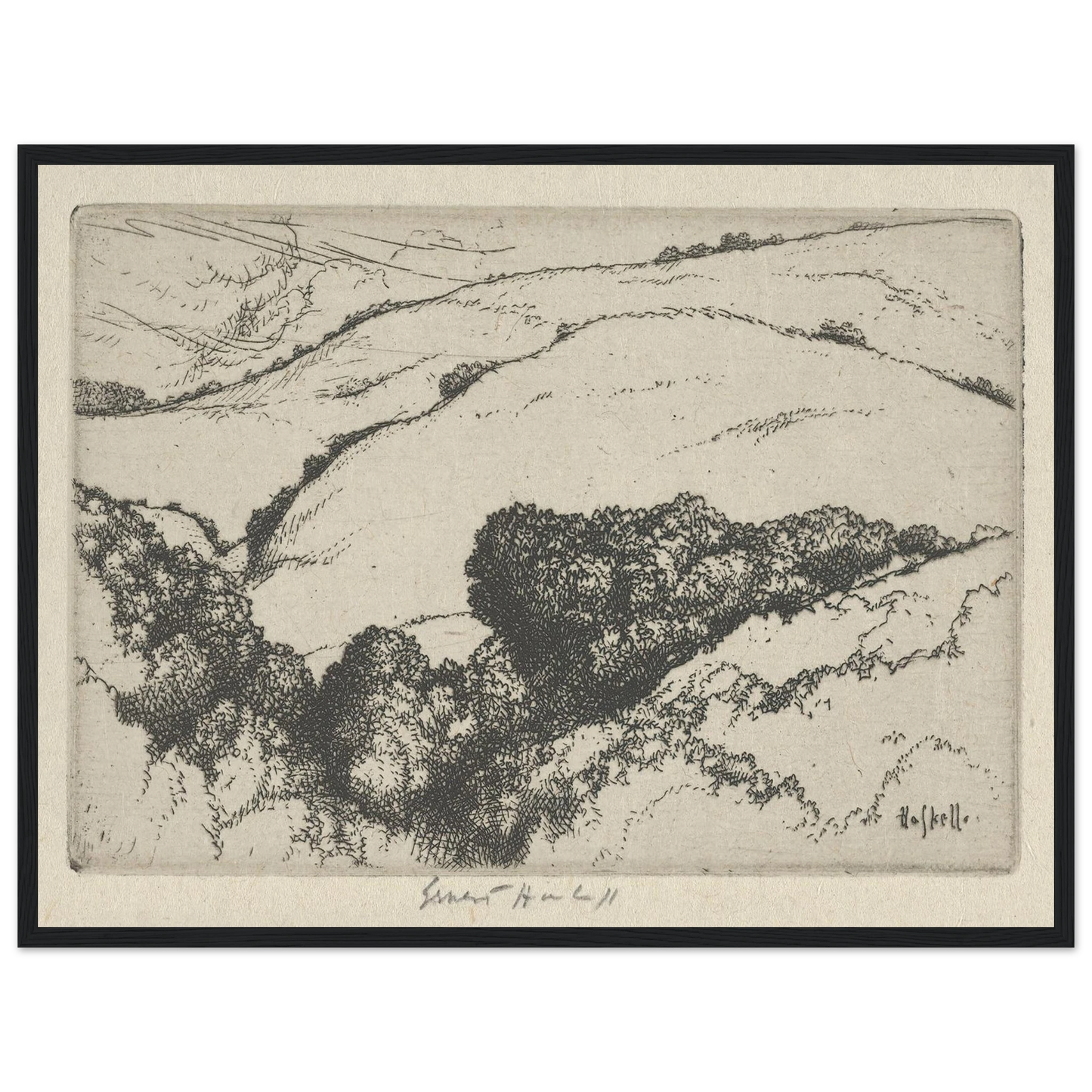 Little Arroyo (1920) Art Print | Ernest Haskell-Quipham Collections