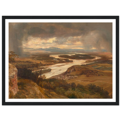 Die Donauauen bei Wien (ca. 1870) Art Print | Josef Hoffmann-Quipham Collections