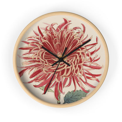 Keika hyakugiku, Pl.27 Wall Clock | Keika Hasegawa-Quipham Collections