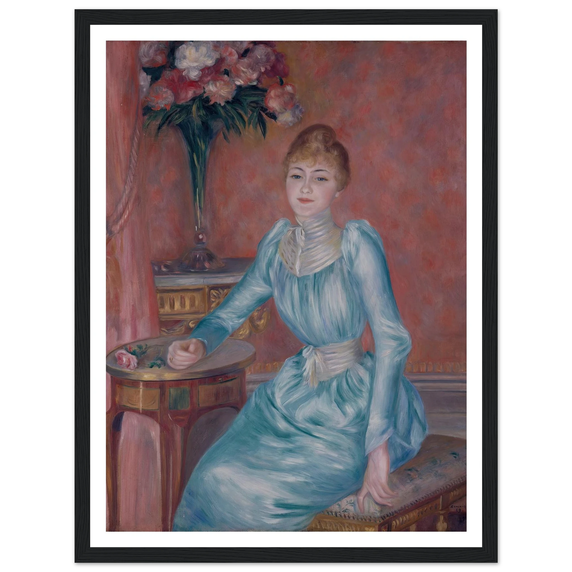 Portrait de Madame de Bonnières (1889) Art Print | Pierre Auguste Renoir-Quipham Collections