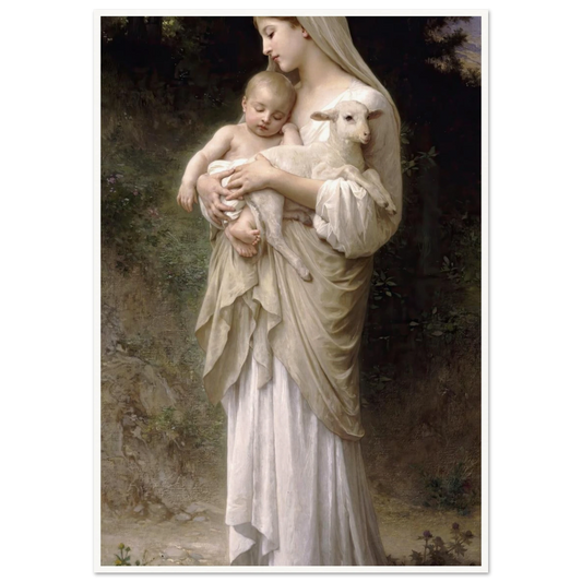 L’Innocence (1893) Art Print | William Bouguereau-Quipham Collections