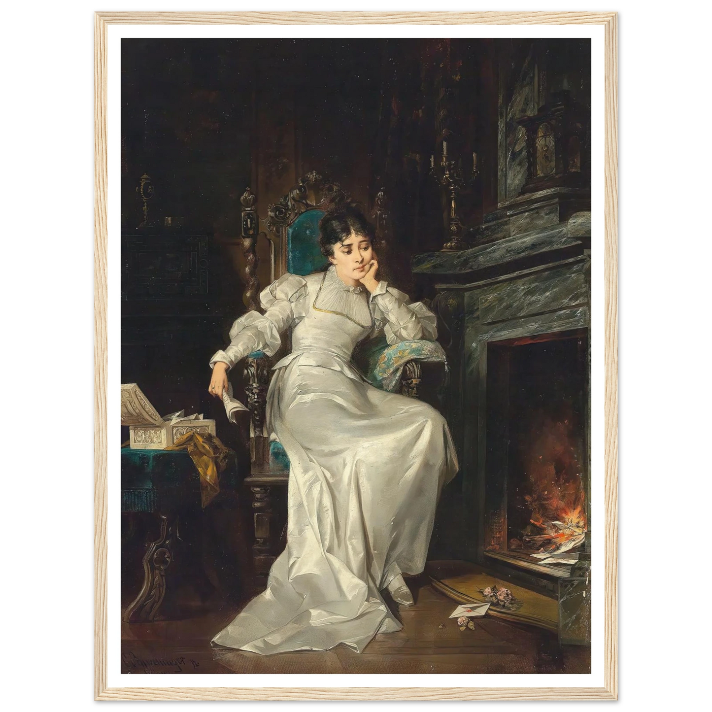 Verlorene Liebe Art Print | Carl Schweninger Jr-Quipham Collections