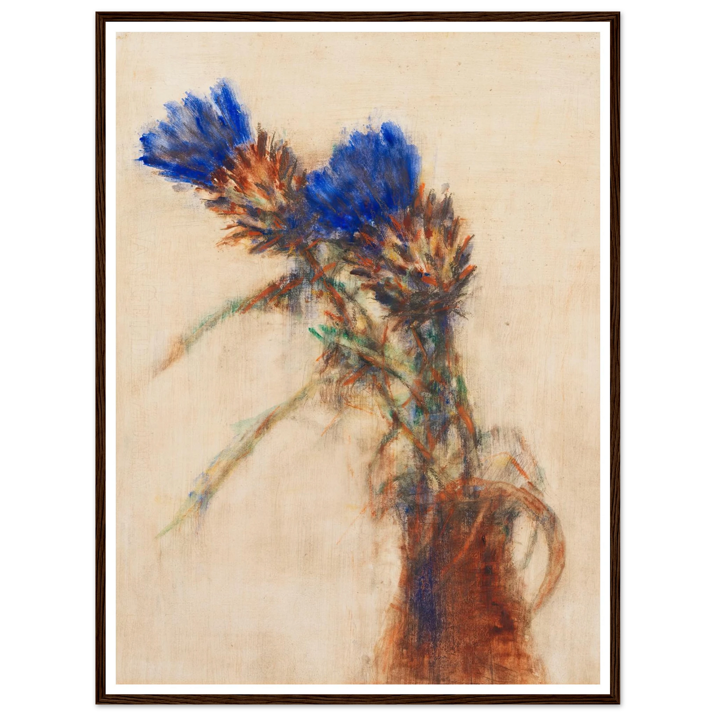 Artischockenblüten (1937) Art Print | Christian Rohlfs-Quipham Collections