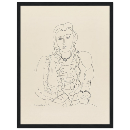 Sitzende Frau (1936) Art Print | Henri Matisse-Quipham Collections