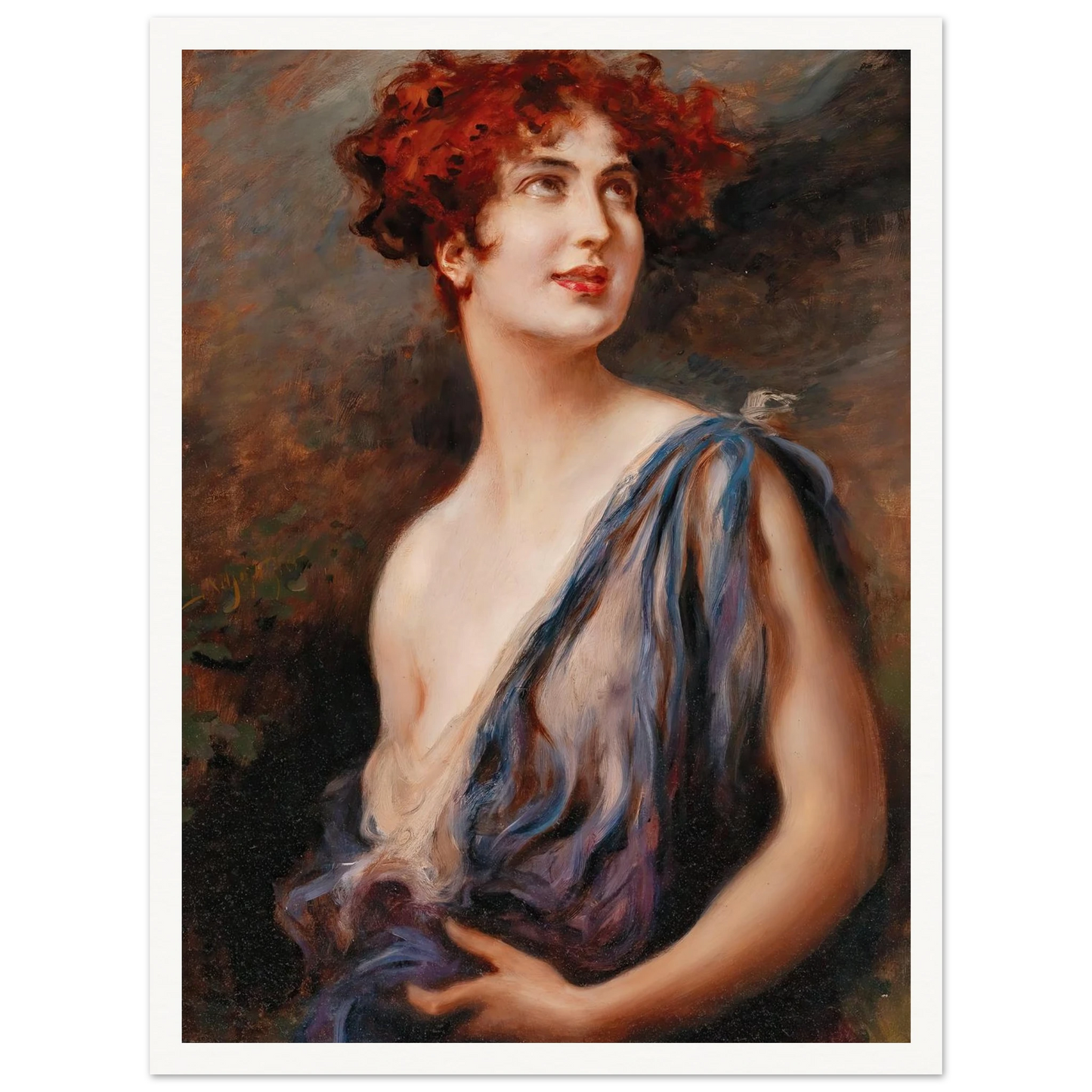 Young Beauty Art Print | Leopold Schmutzler-Quipham Collections