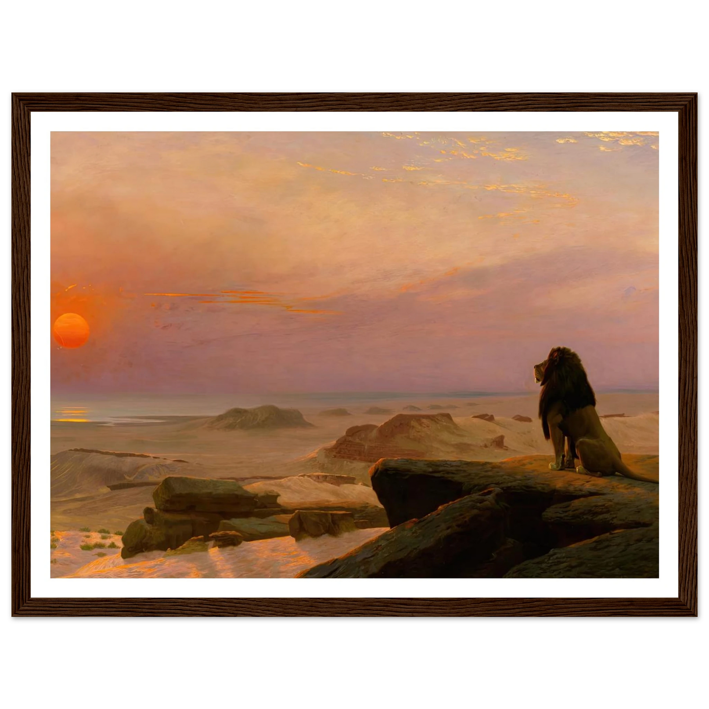 The Two Majesties (Les Deux Majestés) (1883) Art Print | Jean Leon Gerome-Quipham Collections