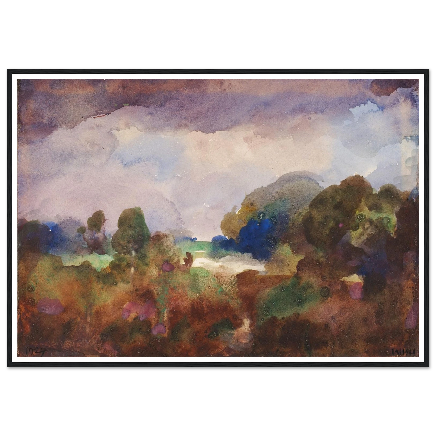 Playing With The Colours Art Print | William Henry Holmes-Quipham Collections